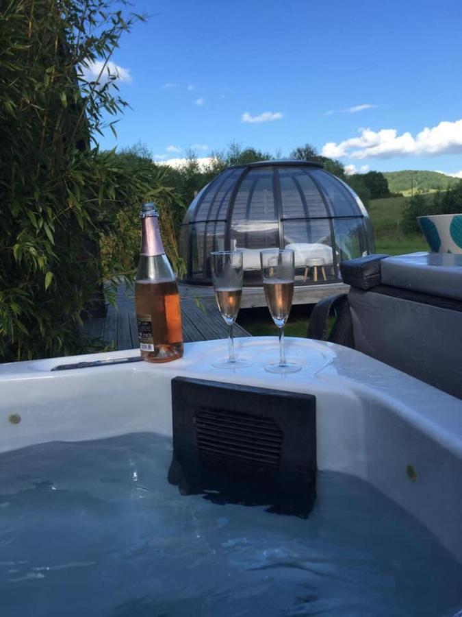 Les Nuits Insolites De La Mothe - Hebergement En Bulle Ou Tiny House Avec Spa Privatif Outremecourt Εξωτερικό φωτογραφία