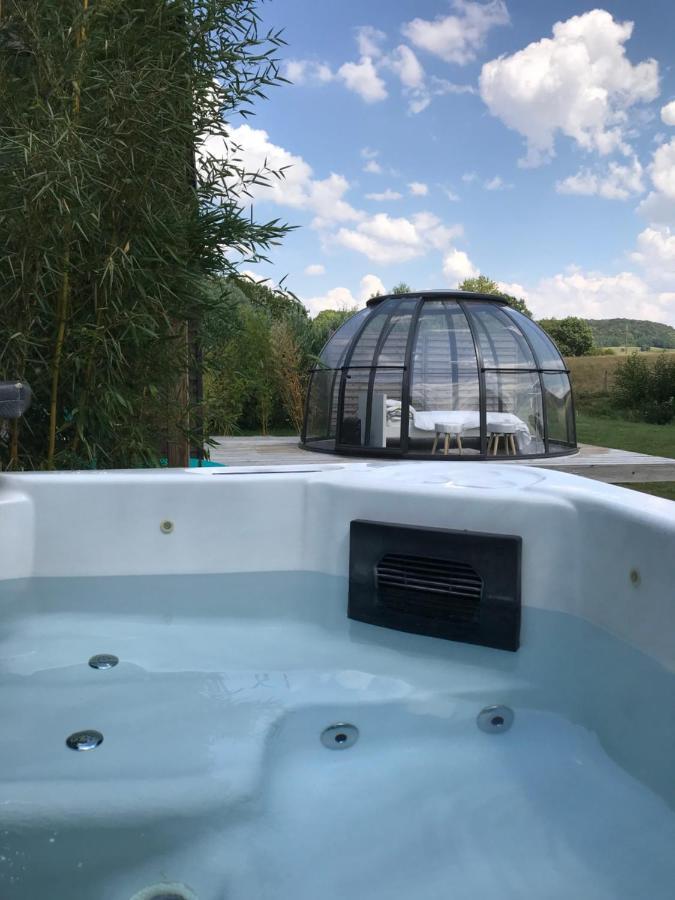 Les Nuits Insolites De La Mothe - Hebergement En Bulle Ou Tiny House Avec Spa Privatif Outremecourt Εξωτερικό φωτογραφία